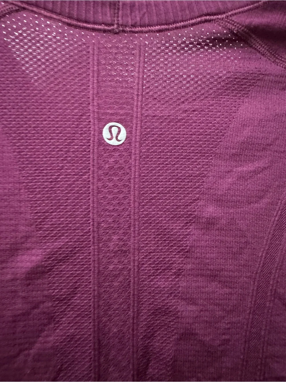 lululemon athletica Long Sleeve Seamless Top - Plum